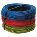 RS PRO 6491X Series Black 4 mm² Polyvinyl Chloride Hook Up Wire 100 m 450/750V 70°C Italy 536-095