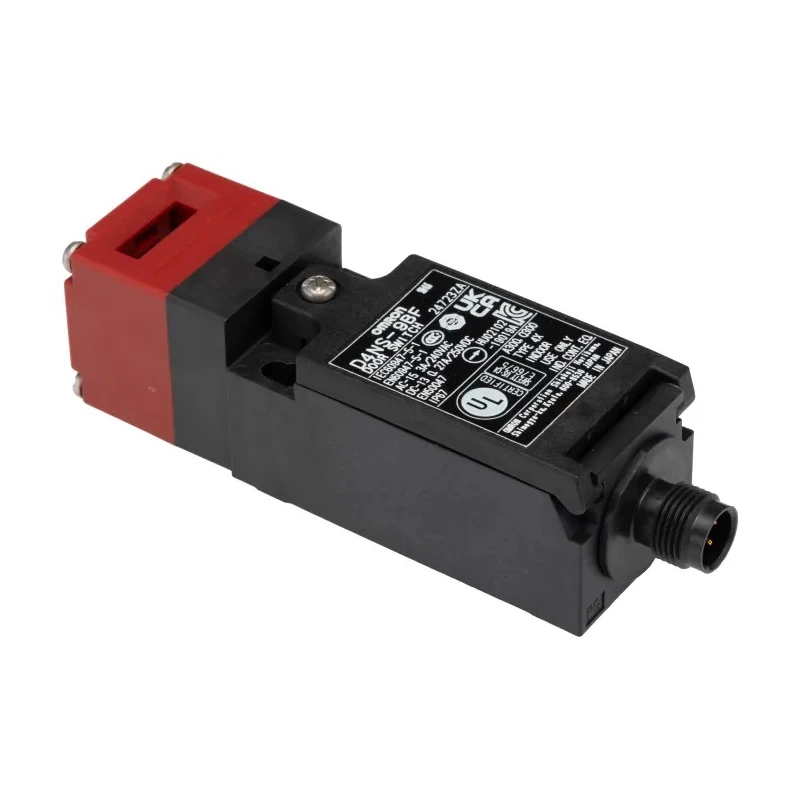 Omron Solenoid Interlock Switch 2 NC Safety Contacts Power to Lock/Unlock IP67 Resin Housing D4NS