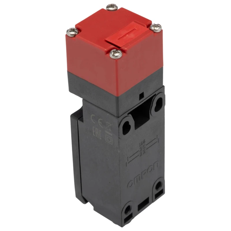 Omron Solenoid Interlock Switch 2 NC Safety Contacts Power to Lock/Unlock IP67 Resin Housing D4NS