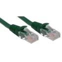 RS PRO Cat5e Ethernet Cable, 3 m, Green RJ45 Male to RJ45 Male U/UTP Low Smoke Zero Halogen 556-455