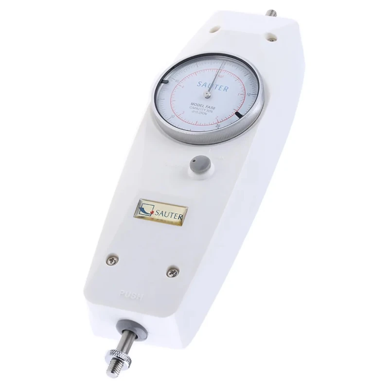 Sauter Force Gauge FA Series, Range FA, Resolution 0.25 N, Accuracy ±1 %, ISO Standard, Rechargeable Battery Powered FA 50