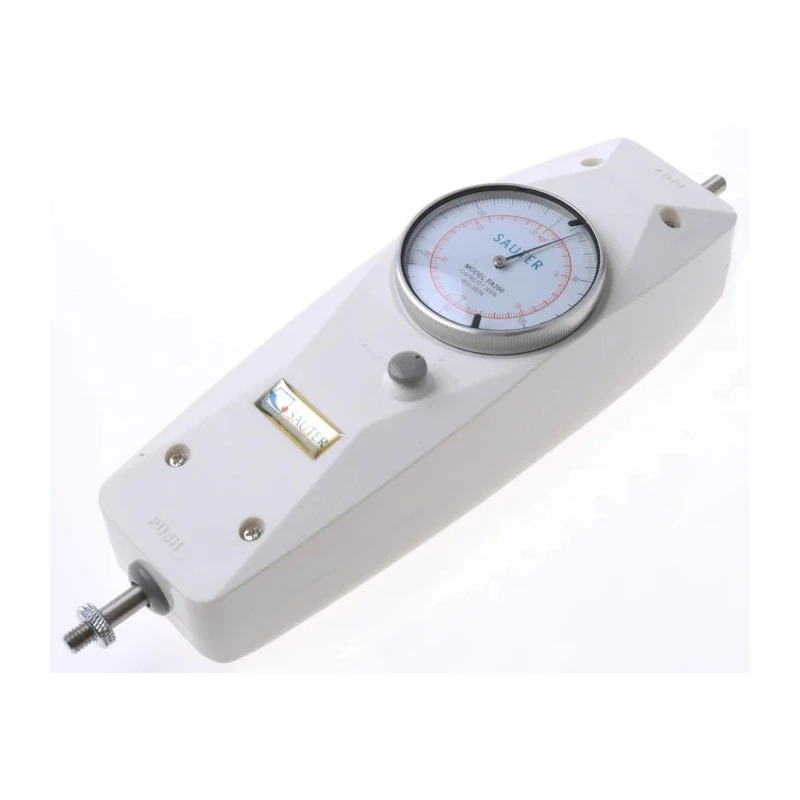 Sauter Force Gauge with Spring Measuring System, Measuring Range FA, Resolution 2 N, Accuracy ±1%, Rechargeable FA 300