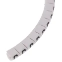 HellermannTyton Helagrip Slide-On Cable Marker Black Pre-Printed Legend "C" for 1 mm to 3 mm Cable Diameter 901-10403