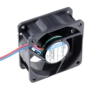 ebm-papst 600 N Series Axial Fan 24V DC 21 m³/h Airflow 800 mW Power Consumption 2500 RPM 60 mm x 60 mm x 25.4 mm 614NL