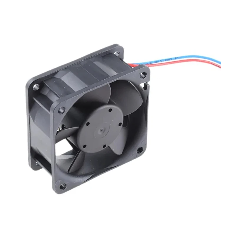 ebm-papst 600 N Series Axial Fan 24V DC 21 m³/h Airflow 800 mW Power Consumption 2500 RPM 60 mm x 60 mm x 25.4 mm 614NL
