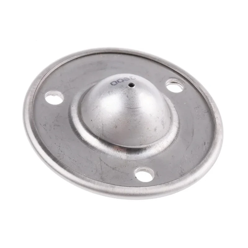 ALWAYSE Ball Transfer Unit with 19 mm Diameter Stainless Steel 3-Hole Flange Mount 61 mm Flange Diameter 300615