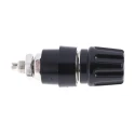 Hirschmann Test & Measurement 4 mm Black Insulated Terminal Post 60V dc M6 x 0.75 Thread 63A 930136100