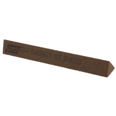 Norton Coarse Triangular Aluminium Oxide Sharpening Stone, 102 mm x 13mm 61463686270