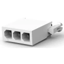 TE Connectivity Mini-Universal MATE-N-LOK Series Straight Through Hole PCB Header 3 Contact 4.14 mm Pitch 1 Row 1-770170-0