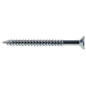 RS PRO Pozidriv Countersunk Steel Wood Screw, Bright Zinc, 8 in Thread 2 in Length 529-135