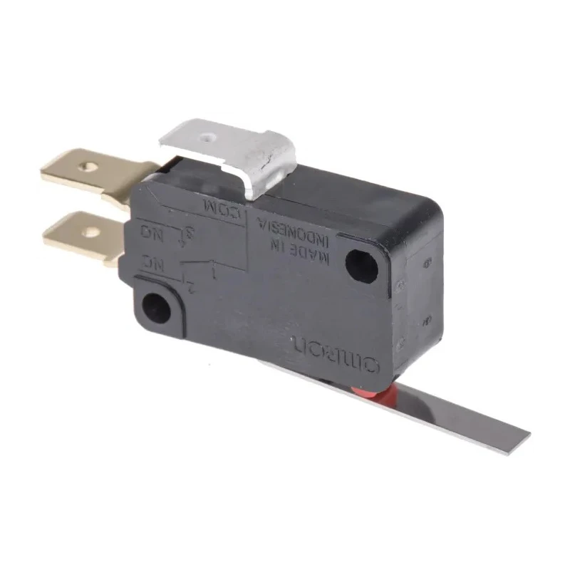 Omron Long Hinge Lever Micro Switch, Tab Terminal, 16A, 250 V AC, SPDT, IP40 V-162-1C5