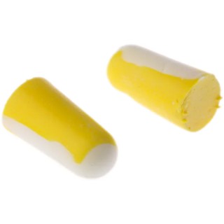 Honeywell Safety 300 Series Yellow, White Disposable Ear Plugs 33 dB Rated 200 1006186