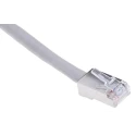 RS PRO Cat5e Ethernet Cable, 200 mm, Grey RJ45 Female to RJ45 Female STP PVC 111-6740