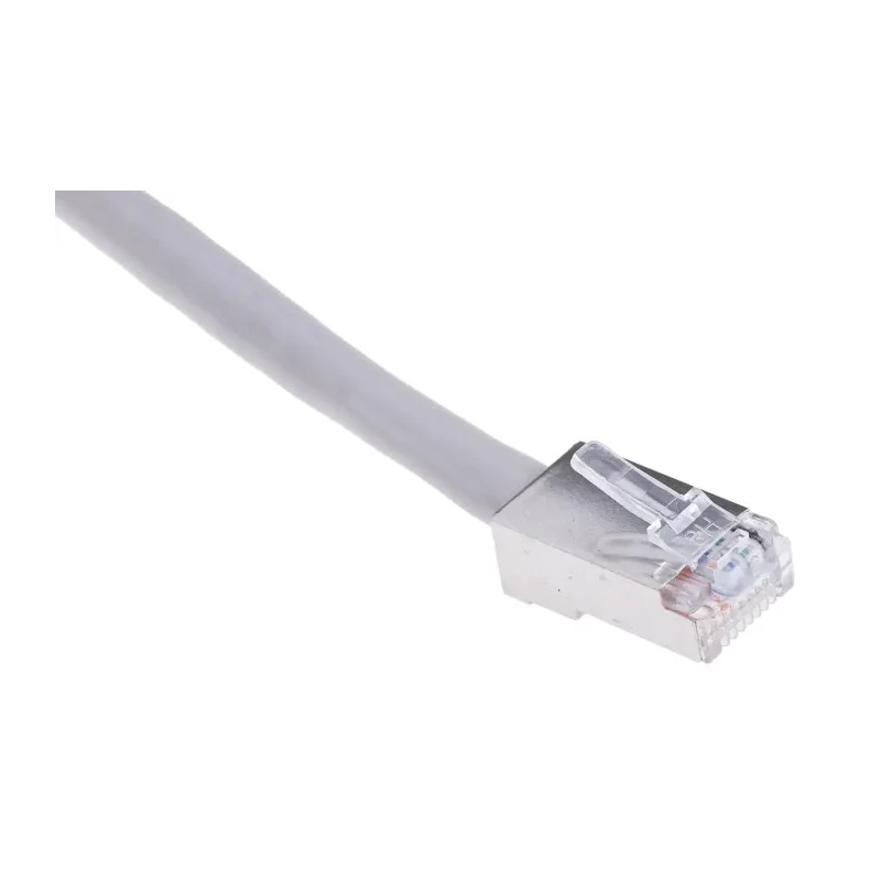 RS PRO Cat5e Ethernet Cable, 200 mm, Grey RJ45 Female to RJ45 Female STP PVC 111-6740