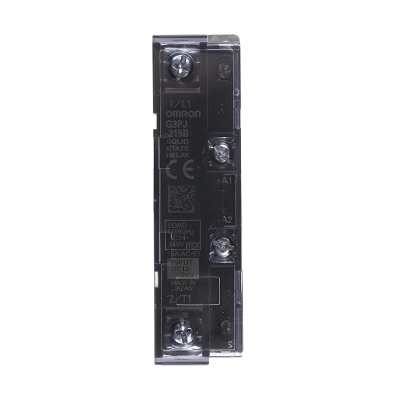 Omron Solid State Relay 15 A Load, 264 V AC Load, DIN Rail Mount, 24 V DC Control G3PJ