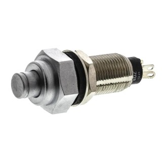 EOZ DJET Series Momentary Push Button Switch Panel Mount 10 mm Cutout SPST IP67 110 V ac 17.17282.22