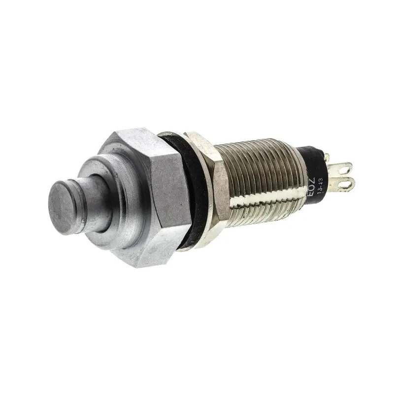 EOZ DJET Series Momentary Push Button Switch Panel Mount 10 mm Cutout SPST IP67 110 V ac 17.17282.22