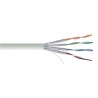 RS PRO Cat7 Ethernet Cable, 100 m, Grey, U/FTP Low Smoke Zero Halogen Cat7