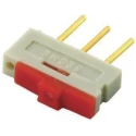 EOZ 2 Way Through Hole Slide SIP Switch France 09.03201.02