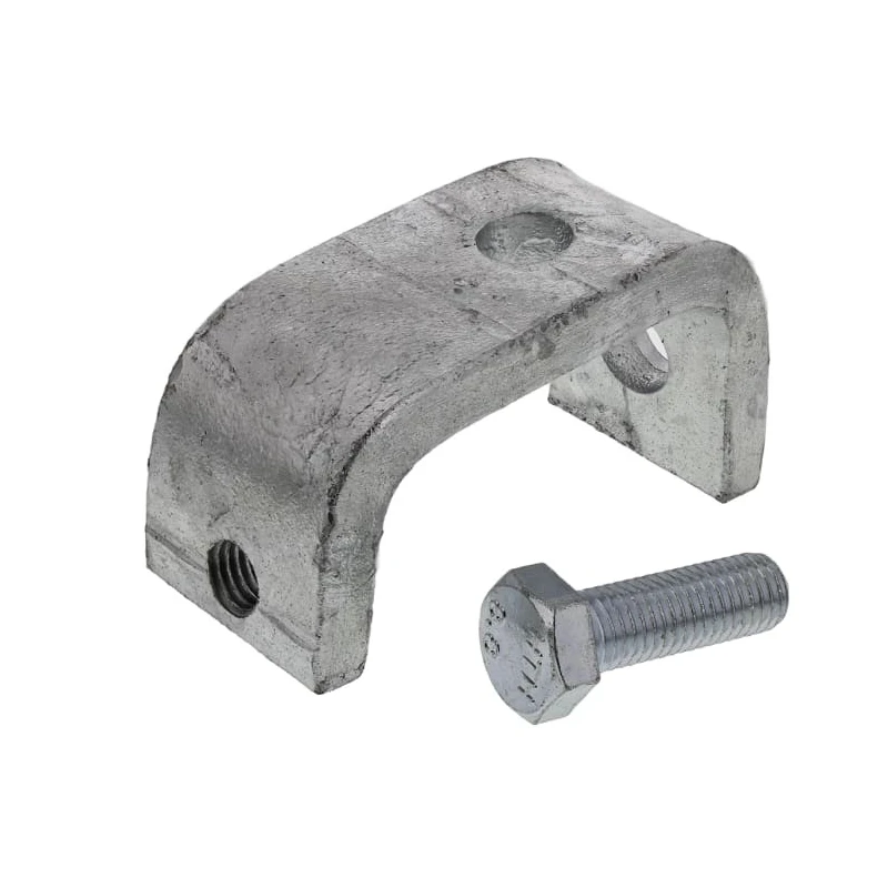 Unistrut Galvanised Steel Beam Clamp C Clamp 50mm Width 63mm Height M12 Bolt Size P 1271