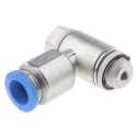 Festo GRLA Series Flow Controller Exhaust Valve Threaded ISO 1179-1 and ISO 228-1 1 bar 150°C GRLA-1/8-QS-8-D