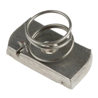 Unistrut Stainless Steel Channel Nut M6 Zinc Plated Spring Loaded P NS06 SS