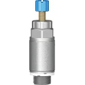 Festo GRLA Series Flow Controller Exhaust Valve Nickel Plated Brass Stainless Steel, 534337, Threaded GRLA-1/8-QS-8-RS-D