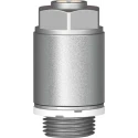 Festo GRLA Series Flow Controller Exhaust Valve Threaded ISO 1179-1 and ISO 228-1, 1 Bar Max Pressure GRLA-3/8-QS-8-D