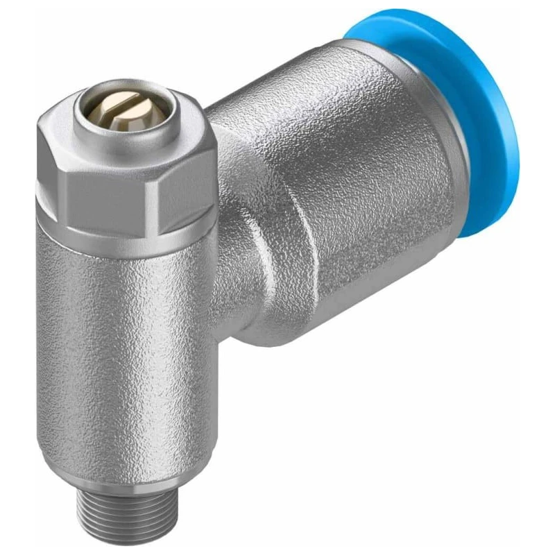 Festo GRLA Series Flow Controller Exhaust Valve Male Inlet Threaded, Max Pressure 1 bar, Temp. Range -10°C to GRLA-M5-QS-6-D