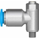 Festo GRLA Series Flow Controller Exhaust Valve Male Inlet Threaded, Max Pressure 1 bar, Temp. Range -10°C to GRLA-M5-QS-6-D