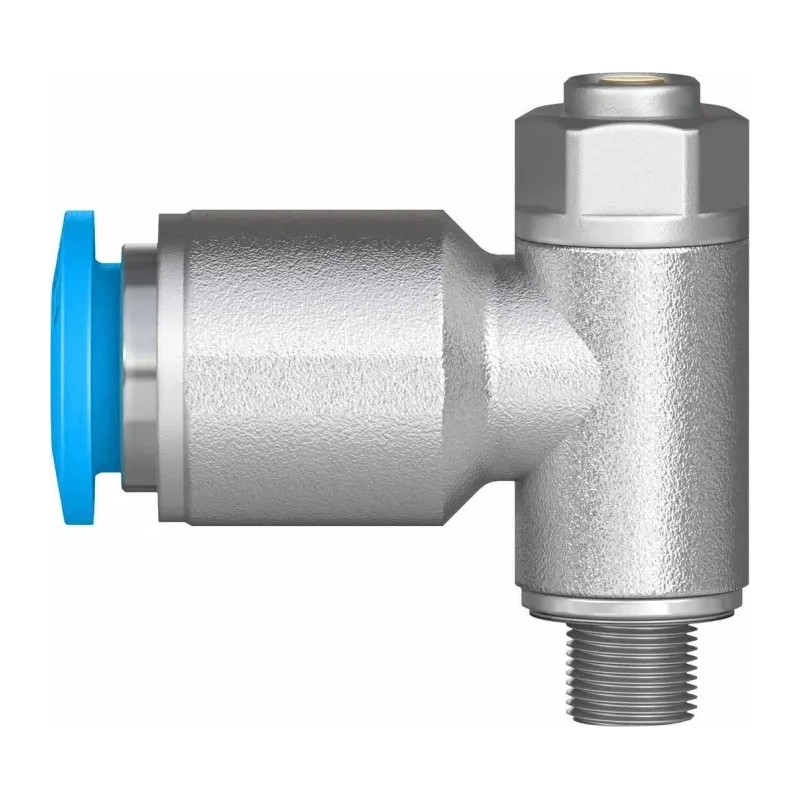 Festo GRLA Series Flow Controller Exhaust Valve Male Inlet Threaded, Max Pressure 1 bar, Temp. Range -10°C to GRLA-M5-QS-6-D