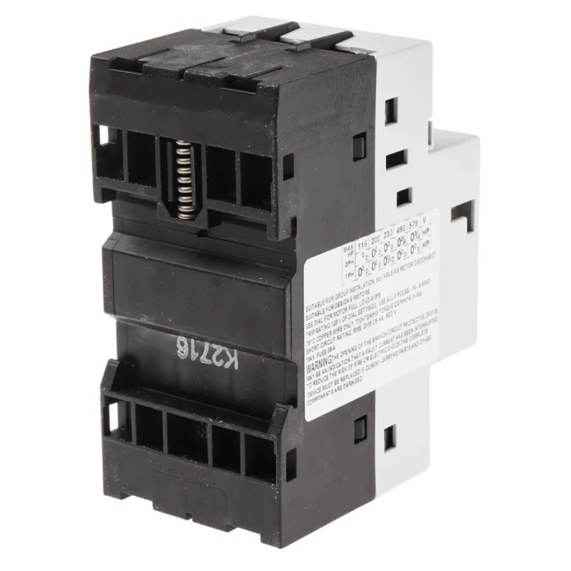 RS PRO Motor Protection Circuit Breaker 1 to 1.6 A Current Rating, 690V, 3 Poles, Thermal Magnetic Release, IP20 121-6849