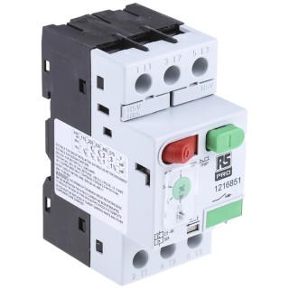 RS PRO 3-Pole Motor Protection Circuit Breaker 2.5-4A 690V IP40, IP20 MS32 Series 121-6851
