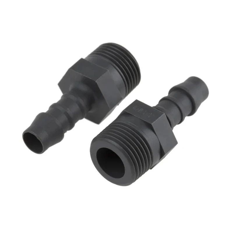 RS PRO Hose Connector Nylon Male BSP Threaded 8 mm ID 3/8 in x 1/4 in Black 795-152