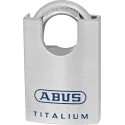 ABUS Keyed Titalium Safety Padlock Weatherproof 9.5 mm Shackle, 50 mm Body 70877