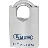 ABUS Keyed Titalium Safety Padlock Weatherproof 9.5 mm Shackle, 50 mm Body 70877
