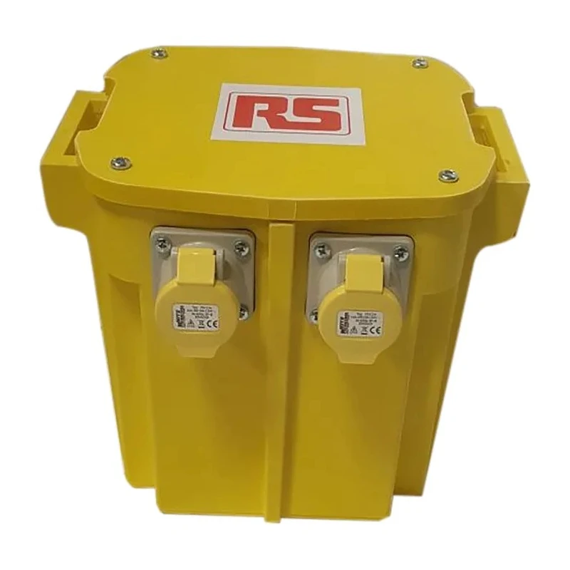 RS PRO Site Transformer 5 kVA, 230 V ac Primary, 110 V (55V-0V-55V) Secondary, 16 A Output Current 122-6708