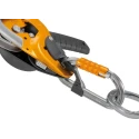 Petzl Stainless Steel and Aluminium Carabiner Triple-Action Locking 24mm Gate Opening M34A TL