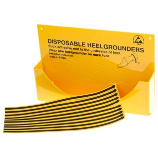 RS PRO ESD Dispenser Yellow 122-9151, Wall Mounted, Anti-Static Coated, Size 315 x 200 x 55 mm