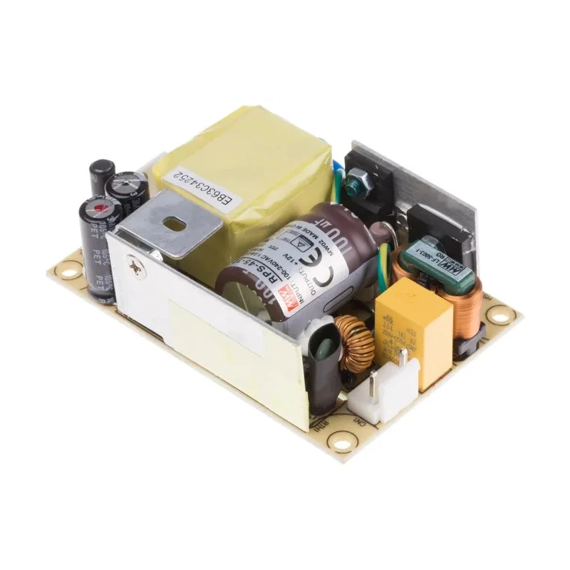 MEAN WELL Switching Power Supply 12V DC 45.6W 3.8A PCB Mount RPS-45-12