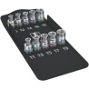 Wera 10-Piece 1/2 in Hexagon Socket Set with Holding Function 37mm Length 05004203001