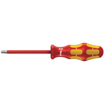 Wera Insulated Screwdriver PlusMinus PH2 Tip 100 mm Blade VDE 1000V Approved Multi-Component Kraftform Handle 05006381001