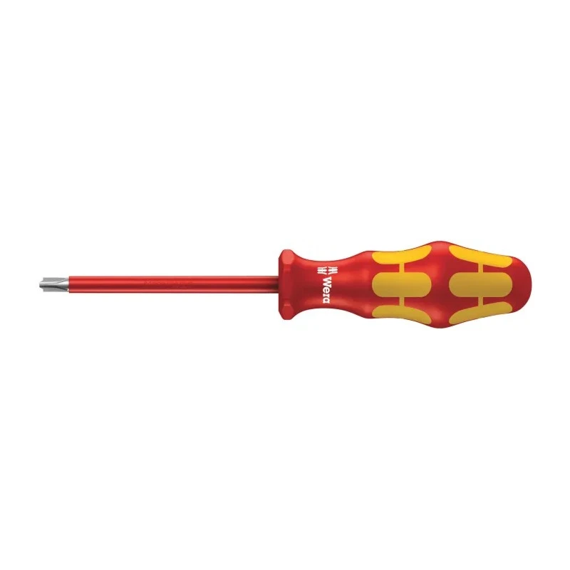 Wera Insulated Screwdriver PlusMinus PH2 Tip 100 mm Blade VDE 1000V Approved Multi-Component Kraftform Handle 05006381001