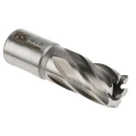 RS PRO High-Speed Steel Magnetic Drill Bit 18 mm Cutter Diameter 25 mm Cutting Depth Straight Flute Bright Finish 123-8483