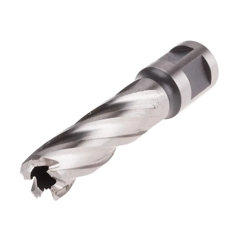 RS PRO HSS Magnetic Drill Bit 16 mm Cutting Diameter, 50 mm Cutting Depth, Straight Flute, Bright Finish 123-8495