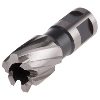 RS PRO High Speed Steel Magnetic Drill Bit Cutter Diameter 22 mm Cutting Depth 25 mm Shank Size 19.05 mm Straight 123-8485