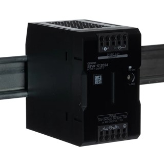 Omron S8VK-S Switched Mode DIN Rail Power Supply 24V DC, 5A Output, 120W, 1 Phase, IP20, CE Certified 