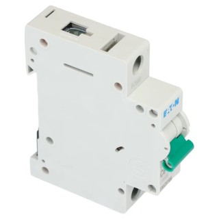 Eaton MEM Shield Miniature Circuit Breaker 1-Pole 6A Type C 240V AC 48V DC 10kA Breaking Capacity EMCH106 EMCH106