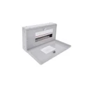 Eaton Memshield 3 1 Phase Lockable Distribution Board Steel 63A 13 Way EAM13 EAM13