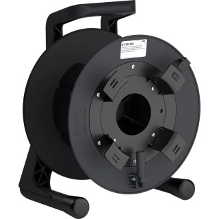 RS PRO Rubber Empty Cable Reel with 55 m Capacity, 12 mm Diameter, 491 mm Height, 380 mm Diameter Drum Flange 124-5324